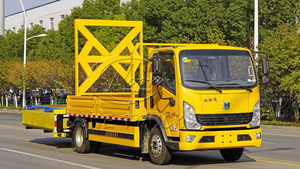 Hydraulic Foldable Crash Cushion Truck SHACMAN 80K TMA Anti-collision Buffer Road Safety Vehicle - Product Image 5