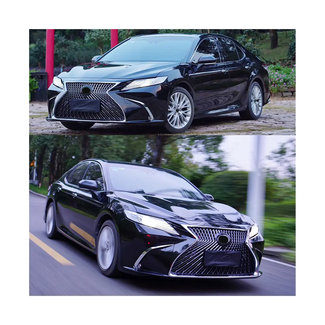 مناسبة لسيارات تويوتا كامري التي يتم تشغيلها مع LEXUS, موديل LS600 ، جسم المصد الأمامي من مادة أكريلونتريل بوتادين ستايرين ، موديل 2018-2020