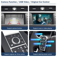 Road Top sans fil Carplay Android Auto Interface MirrorLink Ai Box pour 8.8 "système Harman Land Rover/Jaguar/Range Rover2016-2018