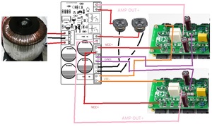 PACKBOX 2 canaux L20-5 250W * 2 carte amplificateur de puissance Audio <span class=keywords><strong>HIEND</strong></span> faible distorsion KEC KTB817 kits de bricolage - Product Image 4