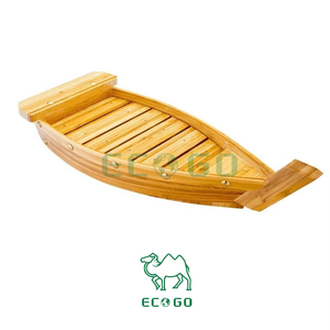 Vente en gros Nouveau dîner <span class=keywords><strong>de</strong></span> fruits <span class=keywords><strong>de</strong></span> <span class=keywords><strong>mer</strong></span> épicés Bateau à sushi en bois <span class=keywords><strong>de</strong></span> bambou japonais <span class=keywords><strong>Plateau</strong></span> <span class=keywords><strong>de</strong></span> service à sushi pour affichage <span class=keywords><strong>de</strong></span> cuisine - Product Image 3
