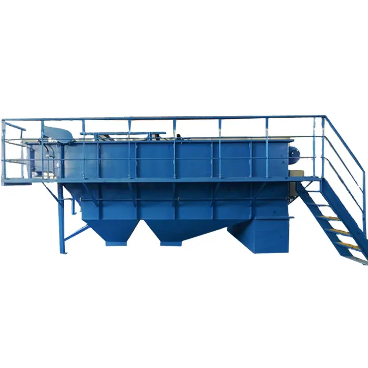 Tanque y camión de limpieza de tratamiento de aguas residuales Superficial flotación de aire (SAF) de gran capacidad de aguas residuales
