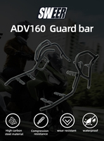 Pour HONDA Adv 160 Crash Guard Moto Pare-chocs Adv160 Crash Barrier 21-24 Moto Crash bar Accessoires