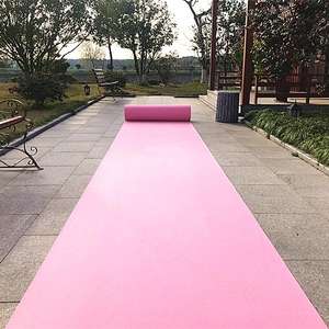 Blanc Rouge Bleu Plaine Tapis pour Mariage Expo Événement Cérémonie Ouverte - Product Image 6