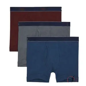 Klassische Herren modale Unterwäsche männliche Unterwäsche Boxershorts benutzer definierte Fly Open Crotch Boxershorts für Männer