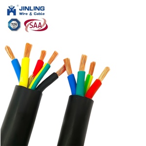 1 2 3 कोर 1.5mm2 2.5m2 लचीले pvc इलेक्ट्रिक वायर 300 500v बिजली शुद्ध तांबे की आपूर्ति - Product Image 3