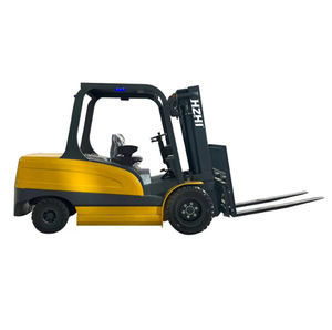 Электрический вилочный погрузчик HZHI CPD для тяжелых условий эксплуатации, 2/3/5 тонн, с литий-ионной батареей, двухступенчатой мачтой, боковым смещением вил, для использования внутри/вне помещений, на любой местности - Product Image 4