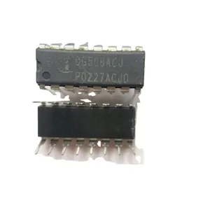 DG508ACJ + DIP16 monolitik CMOS Analog çoğullayıcılar tek 8-Ch/diferansiyel 4-Ch CMOS Analog çoğullayıcılar