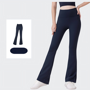 USA Classic Elastic High Waist Women <b>Flare</b> <b>Leggings</b> Yoga <b>Flare</b> <b>Leggings</b> for Casual Daily and Gym Sports Yoga Gym Daily Casual - Product Image 6