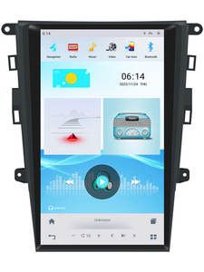 Radio para Auto con Pantalla CarPlay y Android Auto, Sistema Multimedia de 13.6 Pulgadas, Estéreo para Auto para FORD MONDEO Fusion MK5 2013- con Aire Acondicionado Manual - Product Image 1