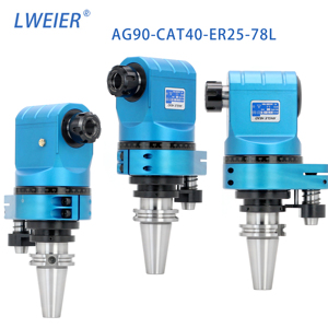LWEIER Cabezal Angular AG90-CAT40-ER25-78 de Venta Caliente para Centro de Mecanizado, Fresado Lateral, Perforación y Roscado de Superficies - Product Image 6