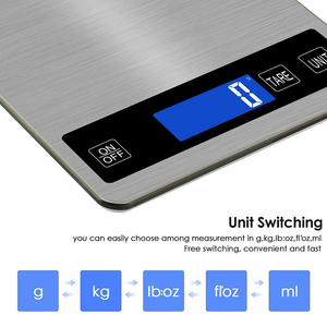 Báscula de Cocina inteligente personalizada, balanza Digital de acero inoxidable de 10 kg, gran oferta - Product Image 5
