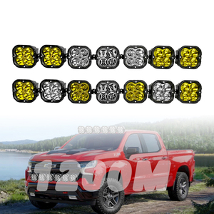 Quảng trường mới tùy chỉnh sáng <span class=keywords><strong>LED</strong></span> đoạn đường nối màu trắng hổ phách vị trí hàng đôi xe có thể liên kết <span class=keywords><strong>Led</strong></span> thanh ánh sáng off-road 22inch 42inch 52inch - Product Image 2