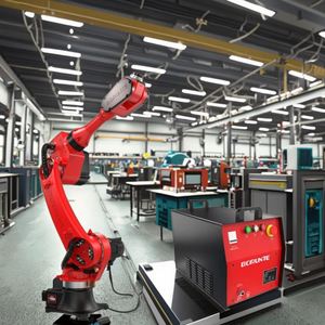 Manipulateur de soudage robotisé à 6 axes avec charge utile de 10 kg, longueur de bras de 1500 mm, PLC et moteur, IP54, précision de 0,03 mm - Product Image 4