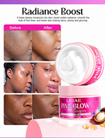 Crème Éclaircissante et Éclatante OEM ODM au Collagène et Acide Hyaluronique pour un Teint Uniforme, un Éclat Radieux et l'Élimination des Taches Brunes – Crème Visage pour une Peau Effet Verre