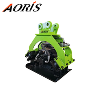 Compacteur vibrant hydraulique haute puissance pour mini-excavatrice de 2 tonnes