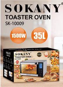 <span class=keywords><strong>Horno</strong></span> Eléctrico Inteligente de Diseño Nuevo de la Marca Premium Sokany con Capacidad de <span class=keywords><strong>35</strong></span> <span class=keywords><strong>Litros</strong></span> para Pequeños Electrodomésticos - Product Image 4