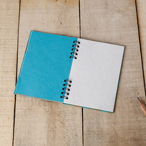 Spiral Window Design Notebook Compact Eco-Friendly <b>Writing</b> <b>Journal</b> (5.5 x 4 in) for Calligraphy, Travel Notes & Gift - Product Image 3