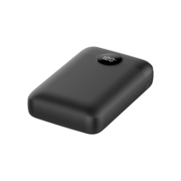 Batterie Li-Polymère OEM Modèle Privé C1020 10000mAh Charge Rapide Super Mince Affichage LED Batterie Externe Portable