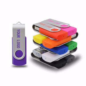 ODM Âm Nhạc Bộ Nhớ 16GB 32GB Khuyến Mại Cổ Dây Đeo Ổ Đĩa USB Tùy Chỉnh Bao Bì Đầy Đủ Công Suất Xoay Ổ Đĩa Flash Nhà Cung Cấp