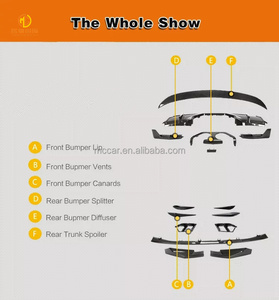 Kits de Carrocería de Fibra de Carbono Negra Seca para G80 <span class=keywords><strong>M3</strong></span> 2021 <span class=keywords><strong>2022</strong></span>, Parachoques para <span class=keywords><strong>BMW</strong></span> G80 <span class=keywords><strong>M3</strong></span> - Product Image 2