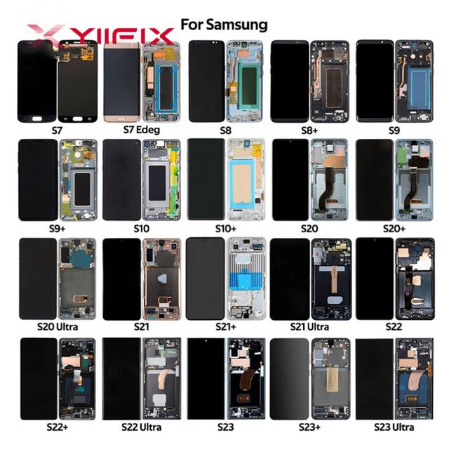 S23 S22 S21 S20 ULTRA LCD Touch Screen Replacement for for S Series (S9S8S7S10 Plus) 1 Year Warranty