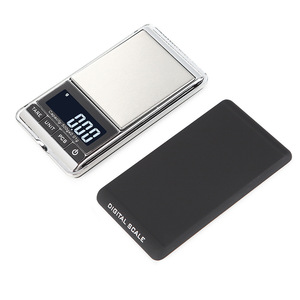 저렴한 100g 200g 500g 보석 및 금 디지털 저울 전자 무게 측정 배터리 전원 ABS + 스테인리스 미니 포켓 저울 - Product Image 2