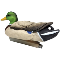 Leurre de Canard Colvert de Chasse en PE Vert de Haute Qualité, Étanche, pour Décoration de Jardin Extérieur