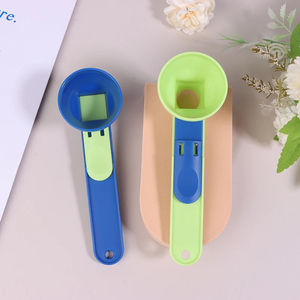 Wholesale No Spill Measuring Spoon <b>Funnel</b> Preparation Protein Powder Workout Sports <b>Drinks</b> Baby Formula Refills Mess - Product Image 2