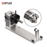 Nouveau module de gravure laser rotatif sur axe Y ORTRU YRC1.0 pour objets cylindriques, verres à vin, gobelets, facile à utiliser, garantie 1 an