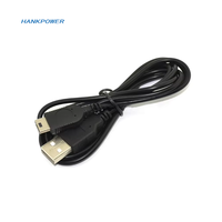 Kabel Pengisi Daya USB untuk Nintendo GBM, Adaptor Pengisi Daya untuk Konsol Game Boy Micro, Kabel Charger 1.2m