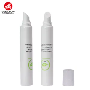 Alta calidad 5G 10ml 15ml PE tubos de brillo de labios de plástico al por mayor etiqueta privada personalizada suave brillante mate protector solar Crema para Ojos