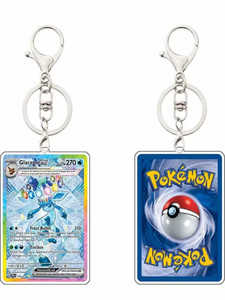 PTCG Baokemeng English SV8a-Moon <span class=keywords><strong>Ibrahim</strong></span> Portachiavi in Acrilico Personalizzabile con Sfera Poke Animata Giapponese, Ciondolo per Borsa, Regalo - Product Image 5
