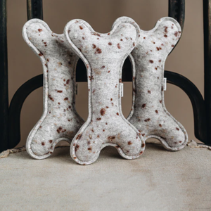 Dayanıklı kemik köpek oyuncak nokta keçe köpek kemik çiğnemek oyuncak Pet yavru oyuncak köpek hediye mevcut - Product Image 2