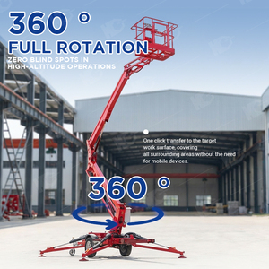 Les plateformes élévatrices articulées <span class=keywords><strong>TUHE</strong></span> conviennent au nettoyage extérieur en haute altitude. - Product Image 4