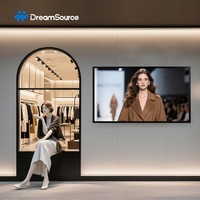 Écran tactile interactif LCD commercial pour affichage mural intérieur, destiné aux centres commerciaux et aux magasins de détail