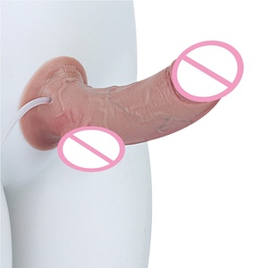 FAAK Fantasy Ejaculation <b>Dildo</b> Wholesale Silicone Inflatable Squirting <b>Dildo</b> Realistic Penis Female Masturbator Adult Sex Toys - Product Image 5