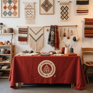 Bán Buôn Tùy Chỉnh Kích Thước Hiện Đại Hoa Dệt Khăn Trải Bàn Có Thể Giặt Bữa Tiệc Ăn Uống Bìa Vô Tận Mô Hình Cuộn Cho Nhà Ngoài Trời Sử Dụng - Product Image 5