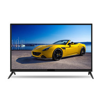 Téléviseur intelligent Android LED 32 43 pouces 4K UHD avec commande vocale pour chambre d'hôtel