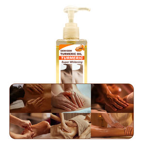 Huile essentielle d'argan gingembre corps entier en vrac femmes Arnica pour dames peau Pro mélange huile <span class=keywords><strong>action</strong></span> rapide blanchissant huile de Massage au curcuma - Product Image 3