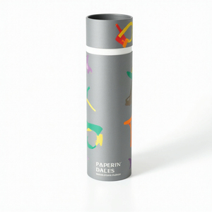 Wholesale Custom Logo Cylinder Art Paper Cardboard Recyclable Cosmetic Lipstick and Lip Balm Tubes with <b>Sponge</b> Liner - Product Image 4