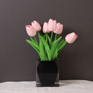 प्राचीन चीनी शैली सिरेमिक वेस हैंड-रंगीन हाइड्रोपोनिक उच्च तापमान सजावटी टुकड़ा लिविंग रूम टीवी टेबलटॉप होम पॉट - Product Image 6