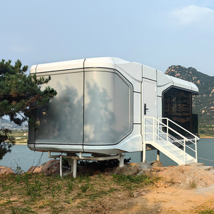 บ้านเคลื่อนที่เคลื่อนที่แบบโมดูล, โรงแรมลอยน้ำหรูหราทันสมัยบ้านเคลื่อนที่แบบโมดูลาร์ขนาดเล็ก - Product Image 6
