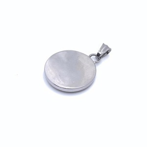 Men's Stainless Steel <b>Compass</b> Pendant With Crystal Rhinestone Star Design Two Tone Gold Round Necklace Everyday Wear - Product Image 3