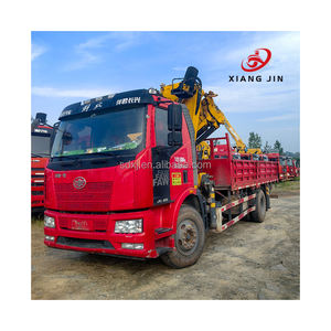 รถเครนไฮดรอลิกมือสองคุณภาพสูง แบบติดตั้งบนรถบรรทุก 6*4 ขับเคลื่อนซ้าย-ขวา สำหรับงานก่อสร้าง - Product Image 1