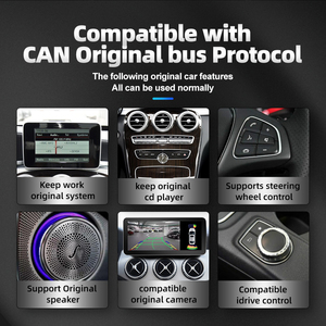 Schermo Touch da 10,25 Pollici, Sistema Audio per Auto 4G Android 11 con Navigazione GPS per <span class=keywords><strong>Mercedes</strong></span> A CLA GLA W176 <span class=keywords><strong>C117</strong></span> X156 - Product Image 6