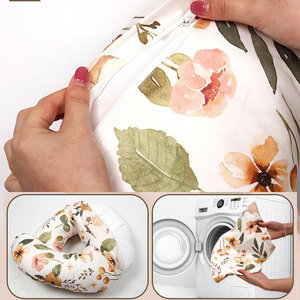 Seamind หมอนให้นมบุตรหลังคลอดรูปตัวยูพร้อมโลโก้ออกแบบได้ตามต้องการป้องกันการอาเจียนจากน้ำนมทำให้ทารกนอนและถือหมอนให้อาหาร - Product Image 4