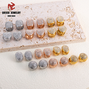 <span class=keywords><strong>Boucles</strong></span> <span class=keywords><strong>d</strong></span>'<span class=keywords><strong>oreilles</strong></span> tendance pour femmes en acier inoxydable, clous <span class=keywords><strong>d</strong></span>'<span class=keywords><strong>oreilles</strong></span> en cristal et strass, plaqué or 18 carats PVD, plaqué or rose, plaqué argent - Product Image 3