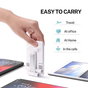 Adjustable Silicone Dashboard &amp; Desk iPad Mobile Phone Holder Foldable Mount Bracket Portable <strong>Home</strong> Use - Product Image 5