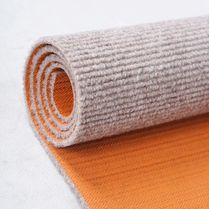 Factory High Quality Kitchen Restaurant Corridor Staircase Bedroom Striped Jacquard Gray Mat Grey Office Carpet - Product Image 6